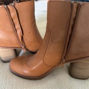 KorksTan Ankle Boots